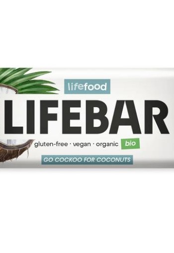 Lifefood Lifebar kokos bio (40 Gram)