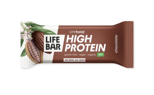 Lifefood Lifebar proteine chocolade bio (40 Gram)