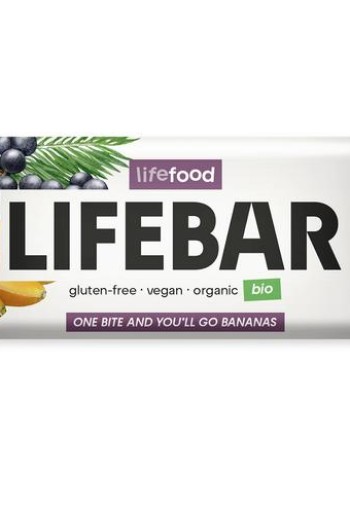 Lifefood Lifebar acai banana bio raw (40 Gram)
