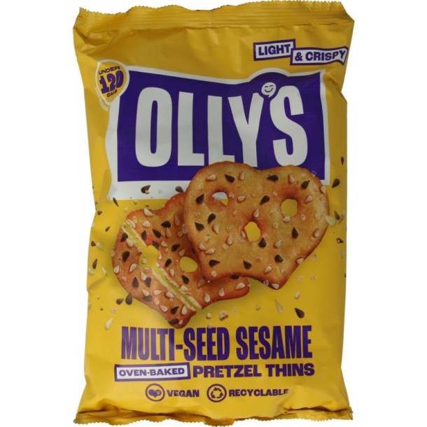 Olly's Pretzels sesame (140 Gram)