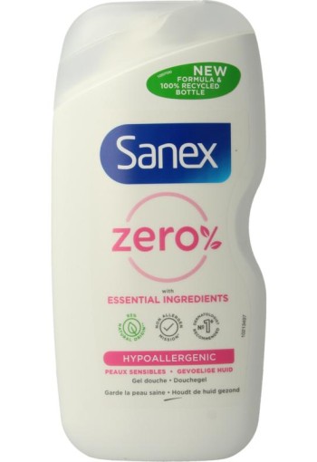 Sanex Douche zero% sensitive skin 400 Milliliter