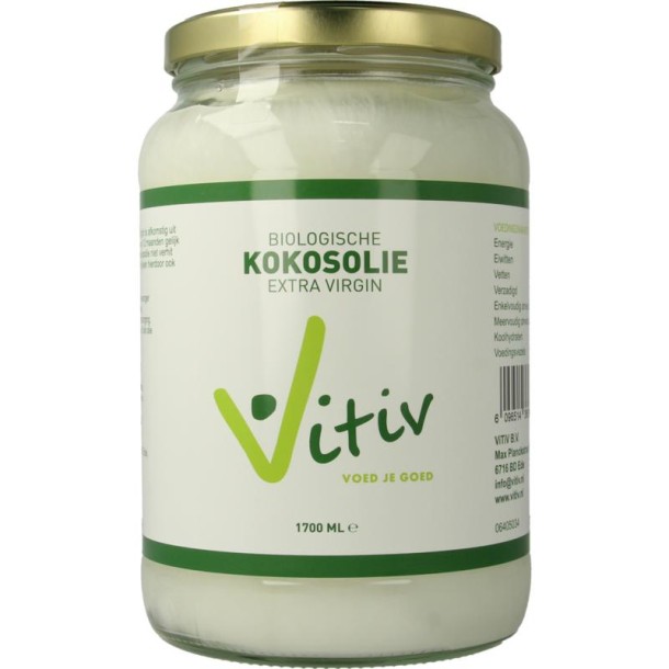 Vitiv Kokosolie extra virgin bio (1700 Milliliter)
