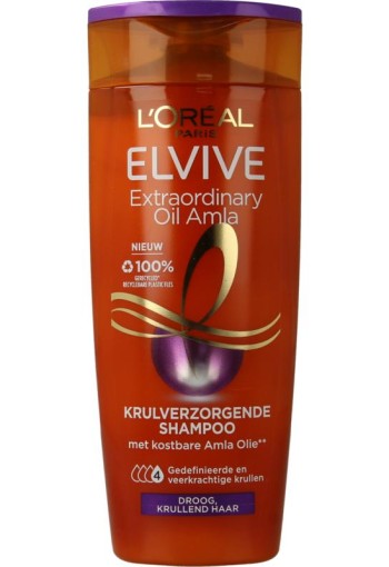 Loreal Elvive shampoo krul verzorgend extraordinary oil (250 ml)