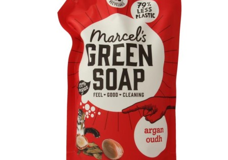 Marcel's GR Soap Handzeep argan & oudh navul (500 Milliliter)