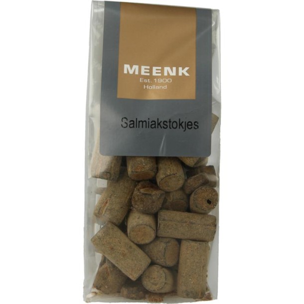 Meenk Salmiak stokjes (155 Gram)
