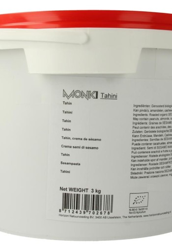 Monki Tahin eko bio (3 Kilogram)