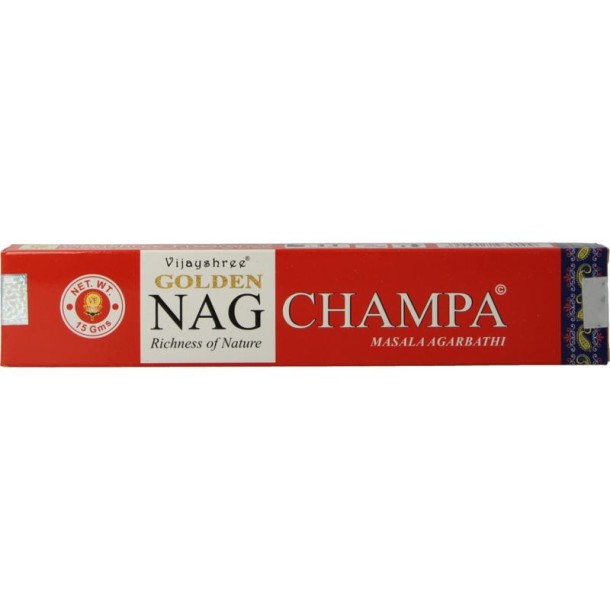 Nag Champa Wierook golden nag champa incense (15 Gram)