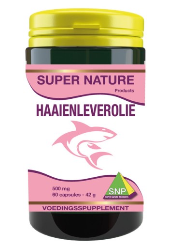 SNP Haaienleverolie 500 mg (60 Capsules)