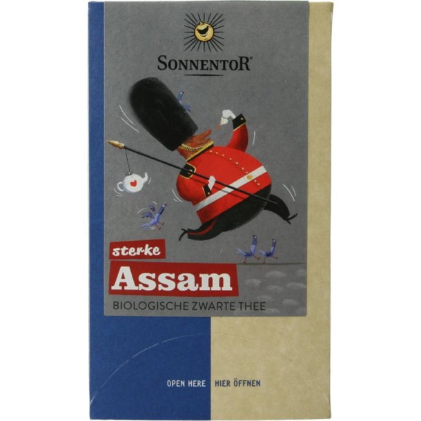 Sonnentor Assam English zwarte thee bio (18 Zakjes)