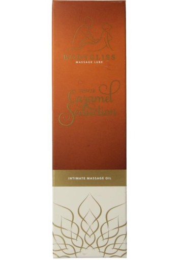 Bodygliss Massage- en glijmiddel in 1 toffee karamel (150 Milliliter)