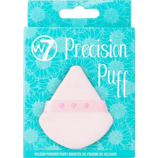 W7 Precision Puff Velour Powder Puff