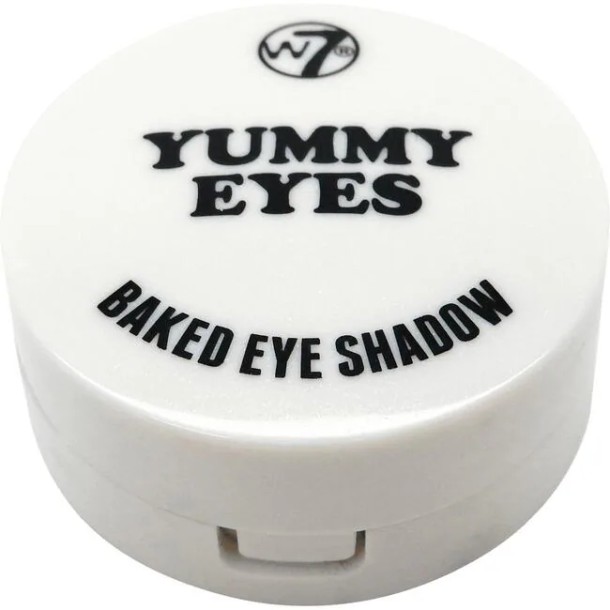 W7 Yummy Eyes Baked Eyeshadow All White