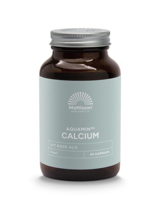 Mattisson Calcium uit rode alg Aquamin ca (90 Vegetarische capsules)