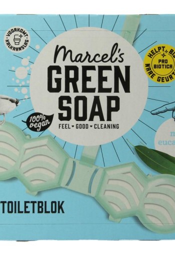 Marcel's GR Soap Toiletblok munt & eucalyptus (35 Gram)