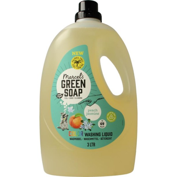 Marcel's GR Soap Wasmiddel kleur perzik & jasmijn (3 Liter)