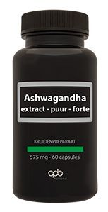 Apb Holland Ashwagandha 575mg puur (60 Vegetarische capsules)