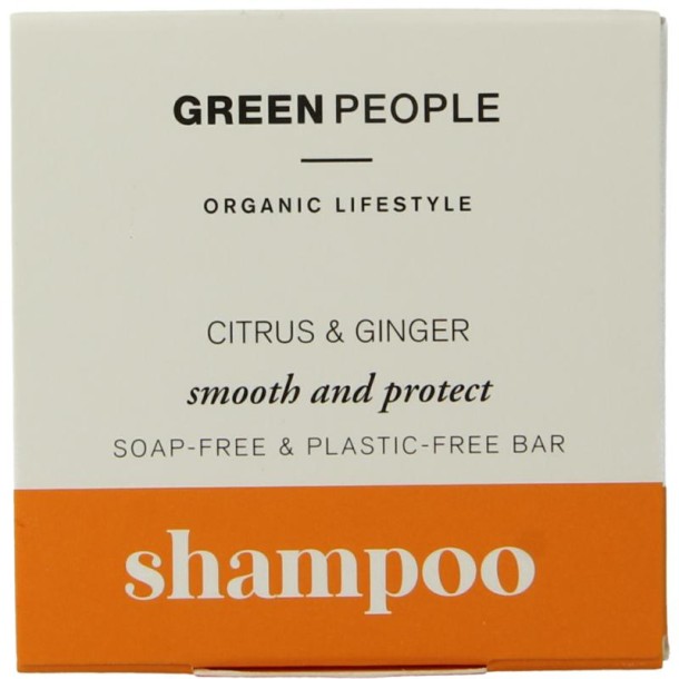 Green People Shampoo bar citrus & ginger (50 Gram)