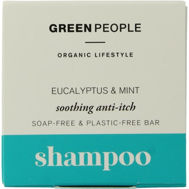 Green People Shampoo bar eucalyptus & mint (50 Gram)