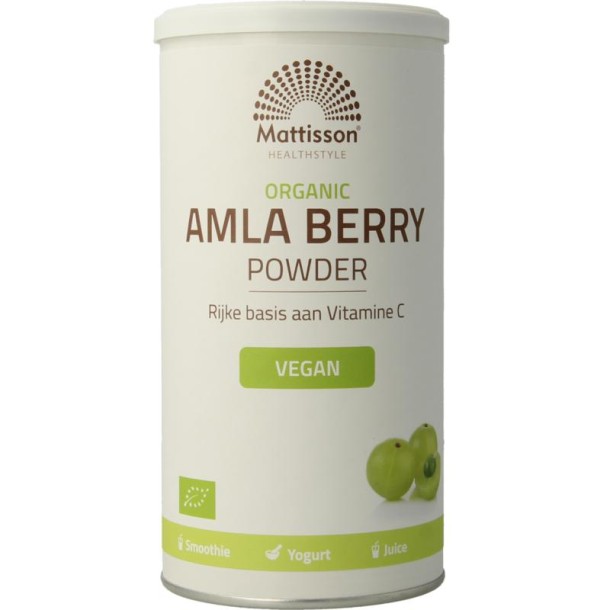 Mattisson Organic amla berry powder bio (220 Gram)