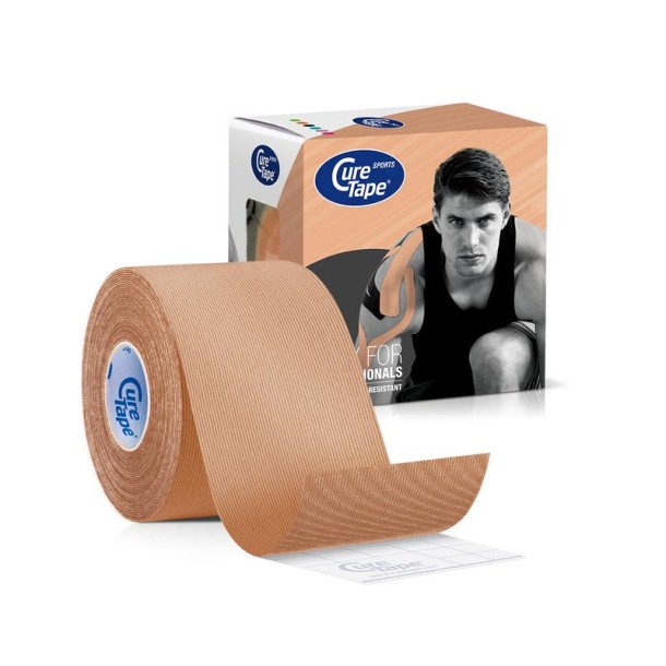 Curetape Sports beige 5cm x 5m (1 Stuks)