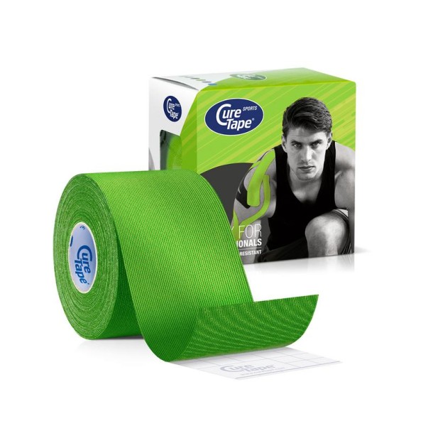 Curetape Sports lime 5cm x 5m (1 Stuks)