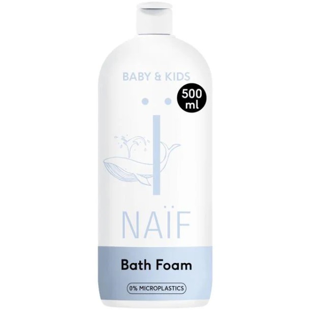 Naïf Verzorgende Badschuim voor Baby & Kids 500 ML