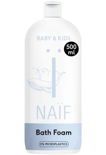 Naïf Verzorgende Badschuim voor Baby & Kids 500 ML