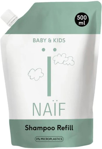 Naïf Baby & Kids Voedende Shampoo Navulverpakking 500 ML