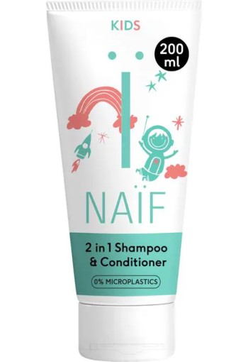 Naïf Kids 2-in-1 Shampoo 200 ML