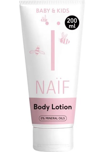 Naïf Verzachtende Bodylotion voor Baby & Kids 200 ML