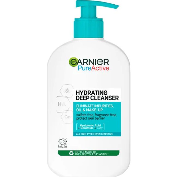 Garnier PureActive Hydraterende Gezichtsreiniger 250 ML