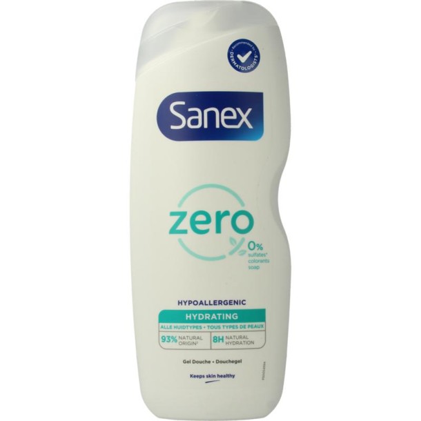 Sanex Douche zero% normal skin (600 Milliliter)