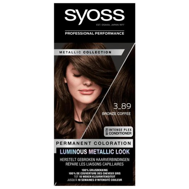 Syoss Metallics 3-89 Bronze Coffee