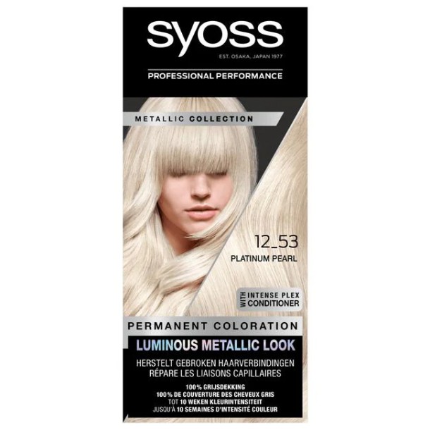 Syoss Metallics 12-53 Platinum Pearl