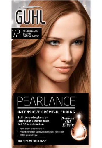 Guhl Pearlance Intensieve Crème-Haarkleuring 72 Middengoudblond 2x50 ML