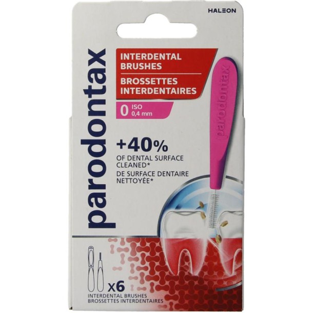 Parodontax Interdental size 0 (6 Stuks)