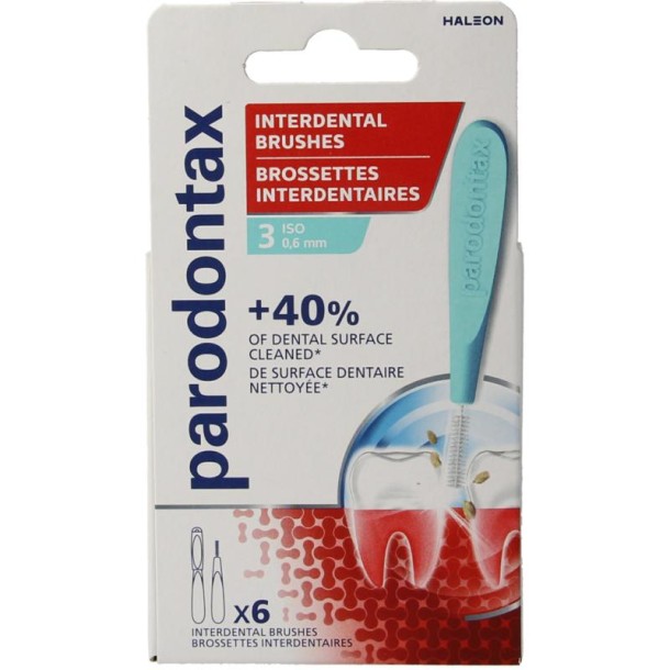 Parodontax Interdental size 3 (6 Stuks)