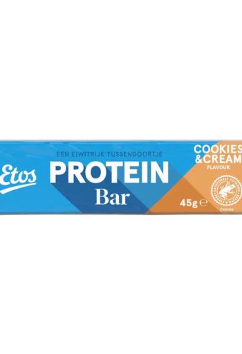 Etos Protein Bar Cookies & Cream 45 GR