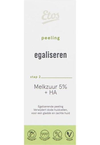 Etos Melkzuur 5% + HA Peeling Exfoliant 30 ML