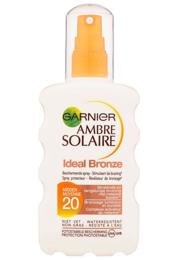 Garnier Ambre Solaire Ideal Bronze Zonnebrandspray SPF20 200 ml