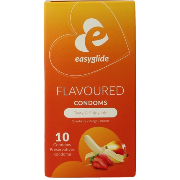 Easyglide Condooms met smaakjes (10 Stuks)
