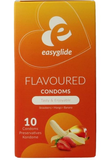 Easyglide Condooms met smaakjes (10 Stuks)
