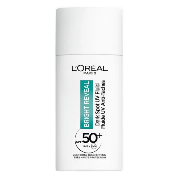 L'Oréal Bright Reveal Dark Spot UV Fluid Moisturizer met SPF50 50ML