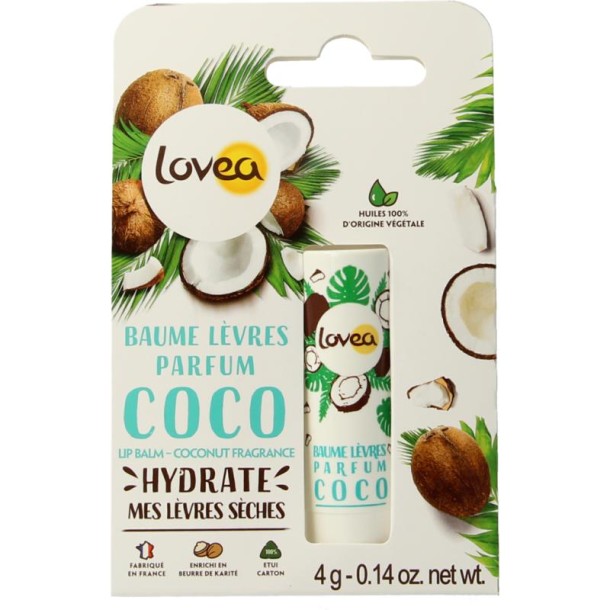 Lovea Lipbalm coconut (4 Gram)