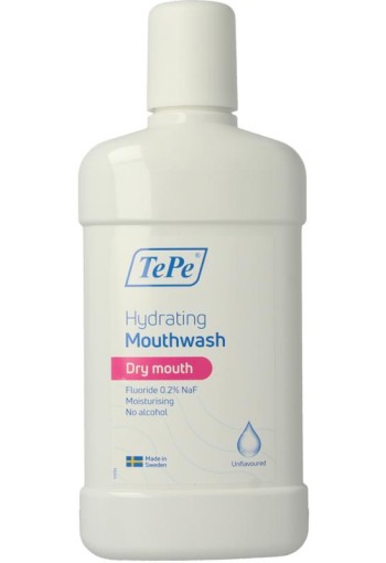 Tepe Mouthwash dry mouth unflavoured (1 Stuks)