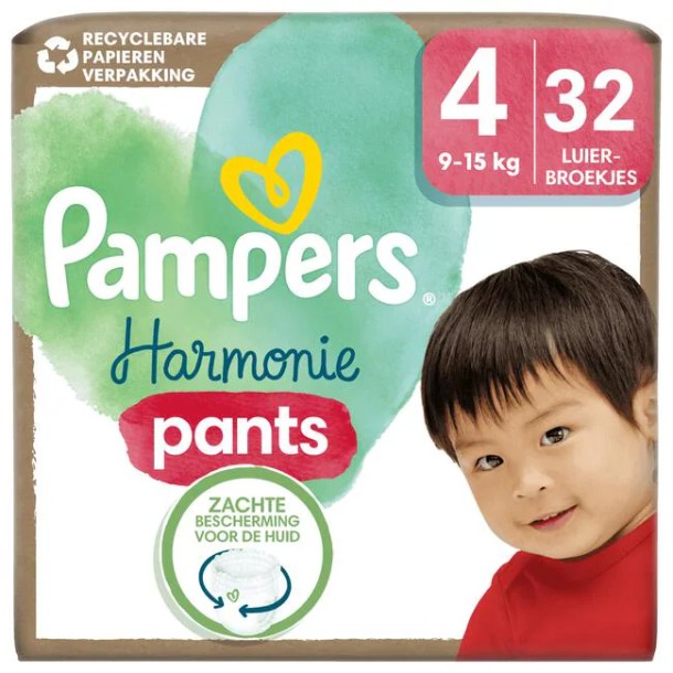 Pampers Harmonie Pants Luierbroekjes Maat 4