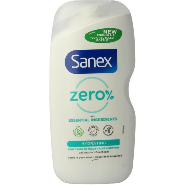 Sanex Douche zero% normal skin 400 Milliliter