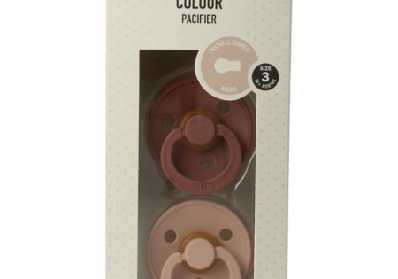 Bibs Fopspeen maat 3 woodchuck blush (2 Stuks)
