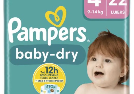 Pampers Baby Dry Luiers Maat 4