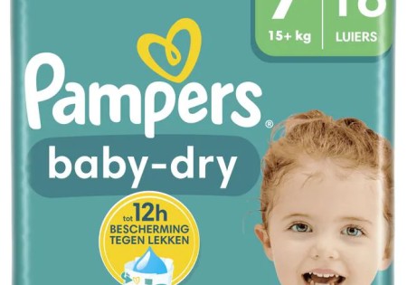 Pampers Baby Dry Luiers Maat 7